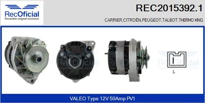 Alternator Peugeot 104 · Peugeot 104 Coupe · Talbot SAMBA