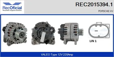 Alternator Vw TOUAREG