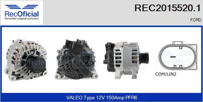 Alternator Ford GALAXY II · Ford S-MAX · Ford MONDEO IV Saloon