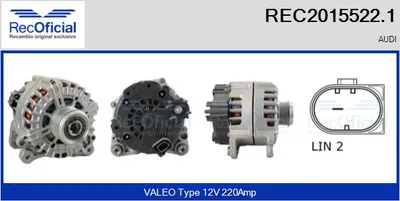 Alternator Audi Q7
