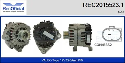 Alternator Bmw X5 · Bmw X6 · Bmw 7