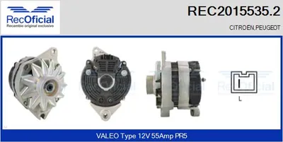 Alternator Peugeot 405 I Break · Peugeot 405 I · Citroën BX