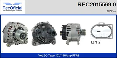 Alternator Vw CADDY III Box Body/MPV · Vw CADDY III MPV · Audi A1