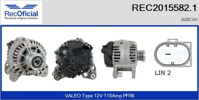 Alternator Vw TOURAN