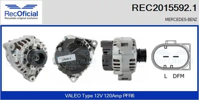 Alternator Mercedes-Benz C-CLASS T-Model · Mercedes-Benz CLK · Mercedes-Benz CLK Convertible