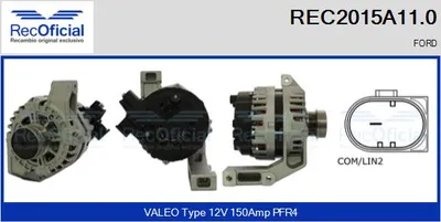 Alternator Ford FOCUS III · Ford FOCUS III Saloon