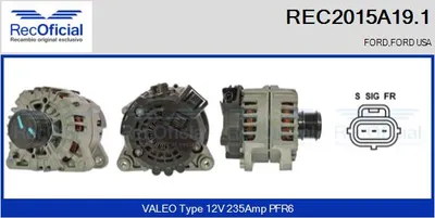 Alternator Ford Usa EDGE · Ford S-MAX · Ford GALAXY III
