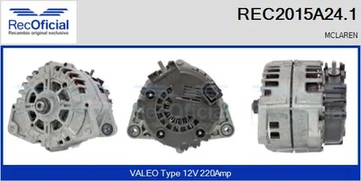 Alternator Mclaren 650S Coupe