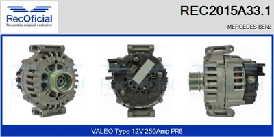 Alternator Mercedes-Benz E-CLASS · Mercedes-Benz E-CLASS T-Model · Mercedes-Benz E-CLASS Coupe