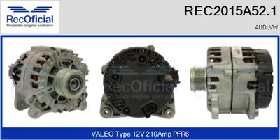 Alternator Audi Q7 · Vw TOUAREG