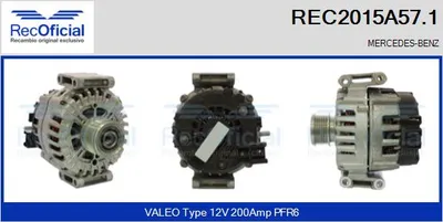 Alternator Mercedes-Benz C-CLASS · Mercedes-Benz C-CLASS T-Model · Mercedes-Benz GLE Coupe