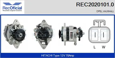 Alternator Opel COMBO Box Body/MPV · Opel CORSA B · Opel ASTRA F Saloon