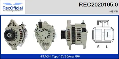 Alternator Nissan ALMERA I Hatchback · Nissan ALMERA I · Nissan PRIMERA