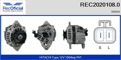 Alternator Nissan ALMERA TINO · Nissan ALMERA II Hatchback · Nissan ALMERA II