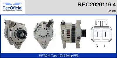 Alternator Nissan MICRA II