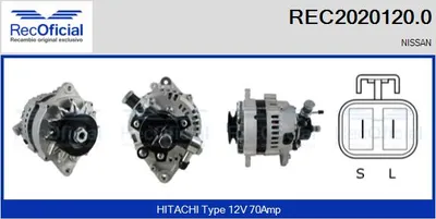 Alternator Nissan PRIMERA · Nissan SUNNY III Hatchback · Nissan SUNNY III Liftback