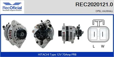 Alternator Opel ASTRA G Hatchback · Opel ASTRA G Estate · Opel ASTRA G Saloon