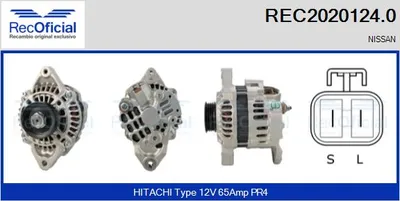 Alternator Nissan 100NX · Nissan SUNNY III Hatchback · Nissan SUNNY III Liftback