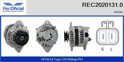 Alternator Nissan PRIMERA · Nissan PRIMERA Hatchback · Nissan ALMERA I Hatchback