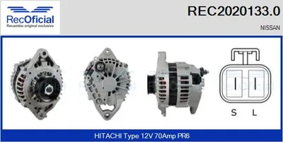 Alternator Nissan PRIMERA Traveller · Nissan ALMERA I Hatchback · Nissan ALMERA I