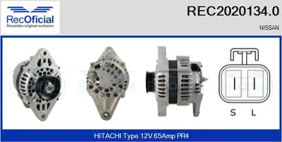 Alternator Nissan SUNNY II · Nissan SUNNY II Hatchback · Nissan BLUEBIRD