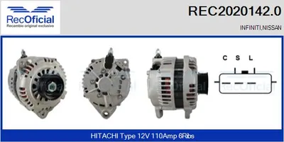 Alternator Infiniti Q45 I