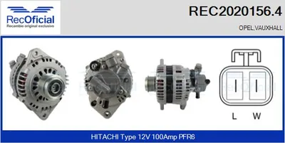 Alternator Opel CORSA C · Opel COMBO Box Body/MPV · Opel CORSA C Hatchback Van