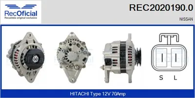 Alternator Nissan TERRANO I