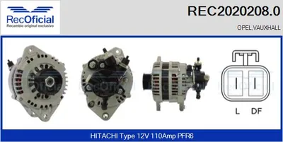 Alternator Opel CORSA C Hatchback Van · Opel COMBO Tour · Opel ASTRA H