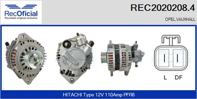 Alternator Opel CORSA C Hatchback Van · Opel COMBO Tour · Opel ASTRA H