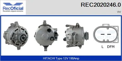 Alternator Vw TOUAREG