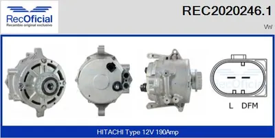 Alternator Vw TOUAREG