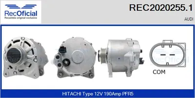 Alternator Audi A8 D3 · Audi A6 C6 Avant · Audi Q7