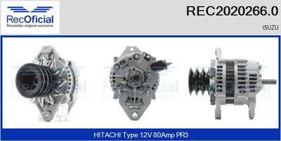 Alternator Isuzu D-MAX I