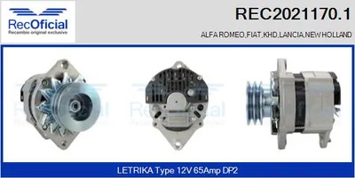 Alternator Alfa Romeo 75 · Lancia THEMA · Lancia THEMA SW