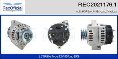 Alternator Nissan PRIMERA · Morgan PLUS EIGHT