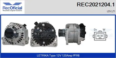 Alternator Lti TX
