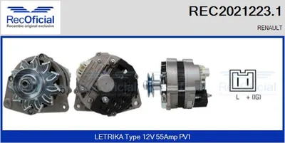 Alternator Renault 5 · Renault 5 Hatchback Van