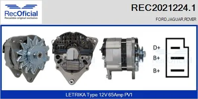Alternator Jaguar XJ · Rover 2000-3500 · Ford SCORPIO I