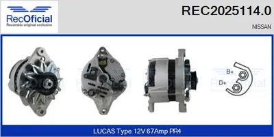 Alternator Nissan PRIMERA · Nissan PRIMERA Hatchback
