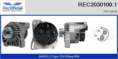 Alternator Fiat PANDA · Fiat PUNTO · Fiat PUNTO Convertible