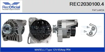 Alternator Fiat PANDA · Fiat PUNTO · Fiat PUNTO Convertible