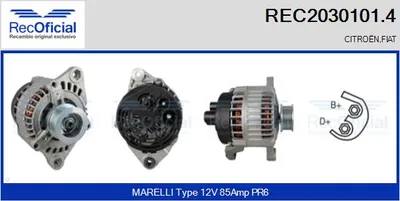 Alternator Fiat PUNTO · Fiat BRAVA · Fiat BRAVO I