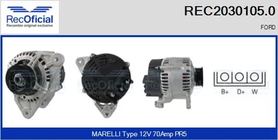 Alternator Ford MONDEO I · Ford MONDEO I Turnier · Ford ESCORT V