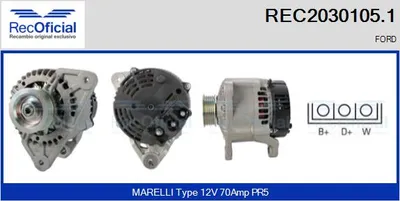 Alternator Ford MONDEO I · Ford MONDEO I Turnier · Ford ESCORT V