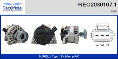 Alternator Ford FOCUS I · Ford FOCUS I Turnier · Ford FOCUS I Saloon