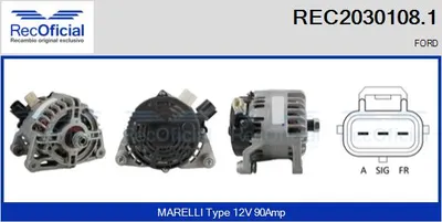 Alternator Ford FOCUS I · Ford FOCUS I Turnier · Ford FOCUS I Saloon