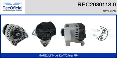Alternator Fiat PUNTO · Fiat PUNTO Convertible · Fiat PALIO
