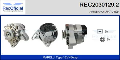 Alternator Fiat PANDA · Fiat TIPO · Fiat UNO