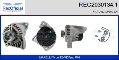 Alternator Fiat PUNTO · Fiat PUNTO Convertible · Peugeot EXPERT Platform/Chassis